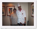 152-5210_IMG * Suzanne with Reiner our Chef * 1600 x 1200 * (449KB)